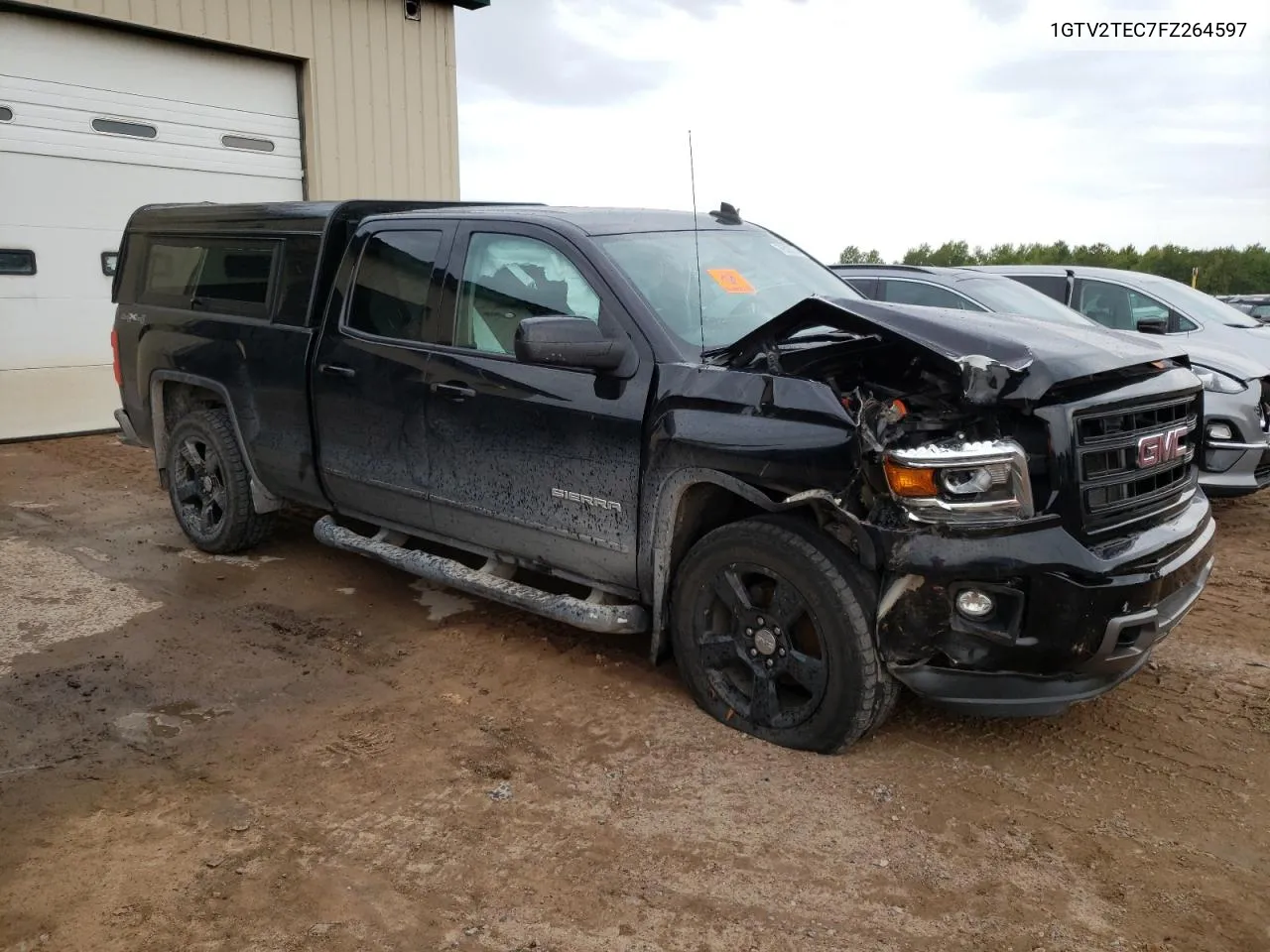 2015 GMC Sierra K1500 VIN: 1GTV2TEC7FZ264597 Lot: 70592734