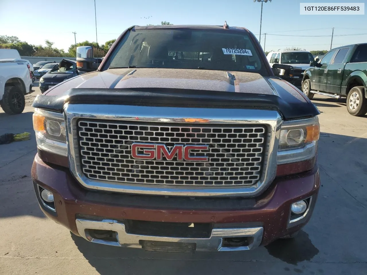 1GT120E86FF539483 2015 GMC Sierra K2500 Denali