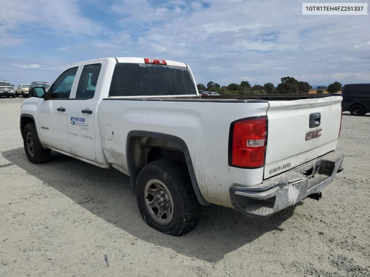 2015 GMC Sierra C1500 VIN: 1GTR1TEH4FZ251337 Lot: 70743834