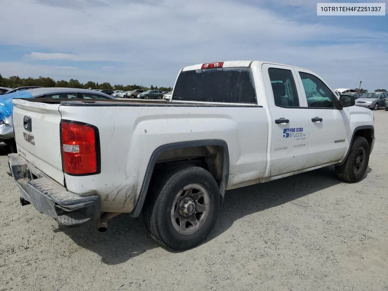 2015 GMC Sierra C1500 VIN: 1GTR1TEH4FZ251337 Lot: 70743834