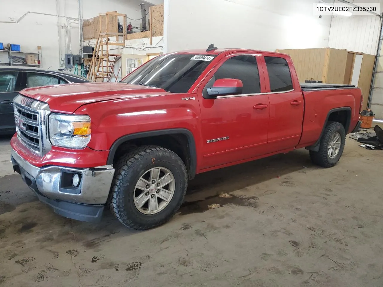 2015 GMC Sierra K1500 Sle VIN: 1GTV2UEC2FZ335730 Lot: 70989474