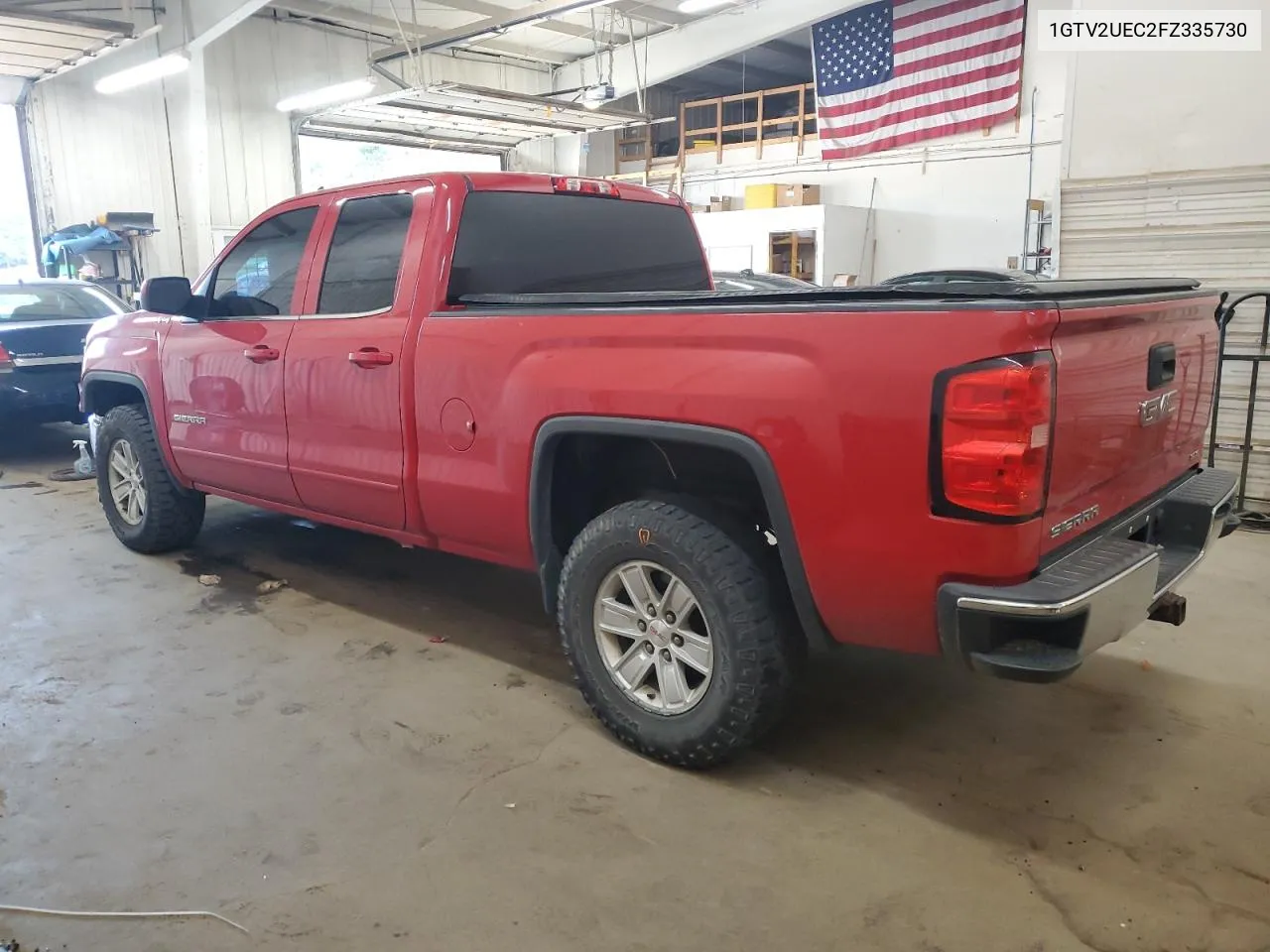 2015 GMC Sierra K1500 Sle VIN: 1GTV2UEC2FZ335730 Lot: 70989474