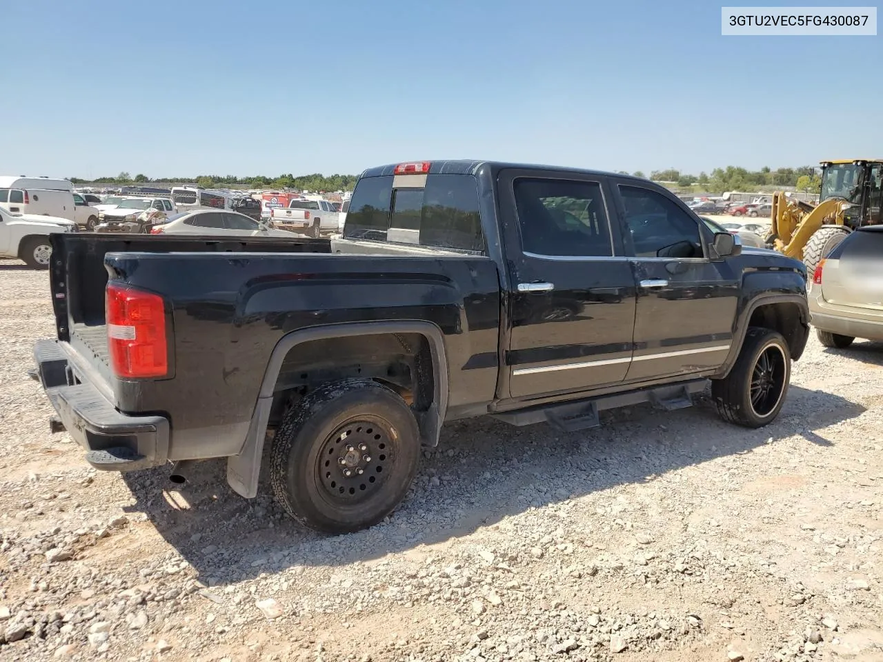 2015 GMC Sierra K1500 Slt VIN: 3GTU2VEC5FG430087 Lot: 71020144