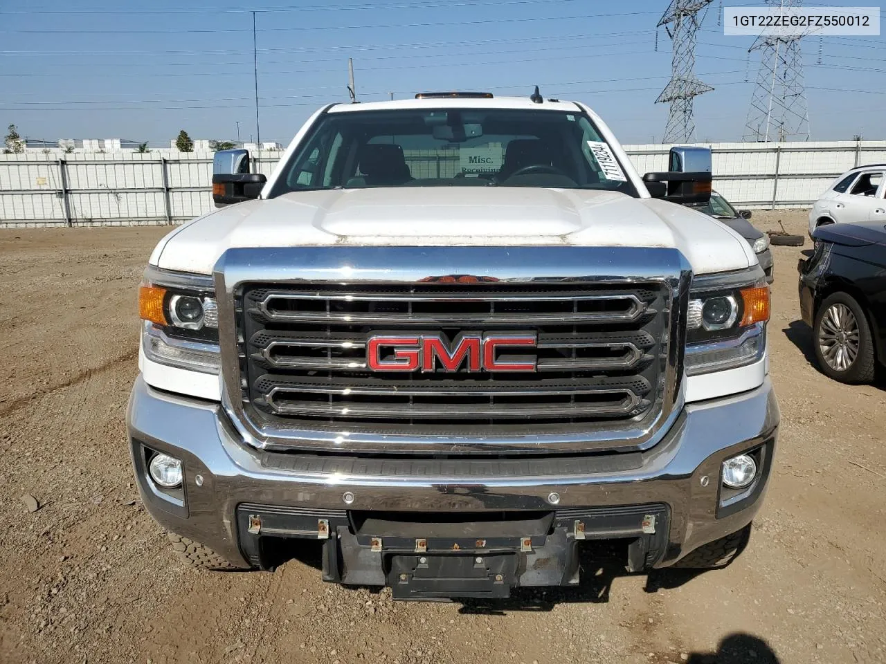 1GT22ZEG2FZ550012 2015 GMC Sierra K2500 Slt