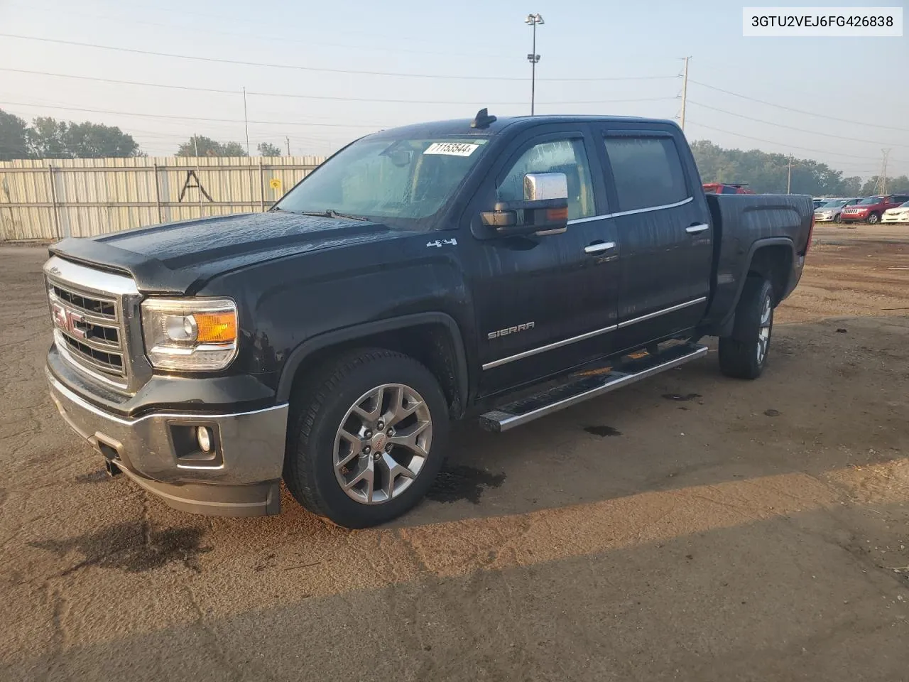 2015 GMC Sierra K1500 Slt VIN: 3GTU2VEJ6FG426838 Lot: 71153544