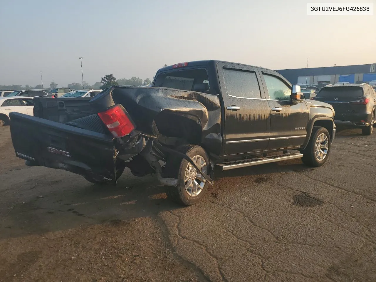 2015 GMC Sierra K1500 Slt VIN: 3GTU2VEJ6FG426838 Lot: 71153544