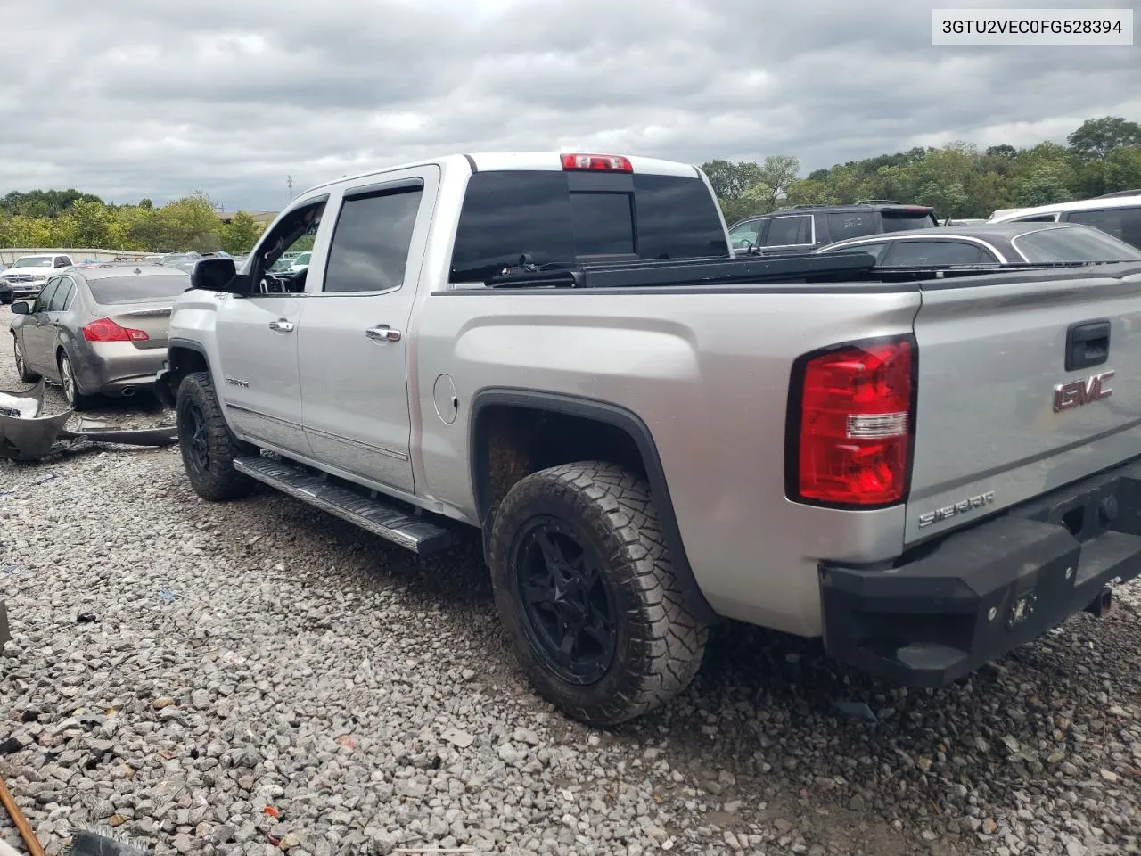 2015 GMC Sierra K1500 Slt VIN: 3GTU2VEC0FG528394 Lot: 71192574