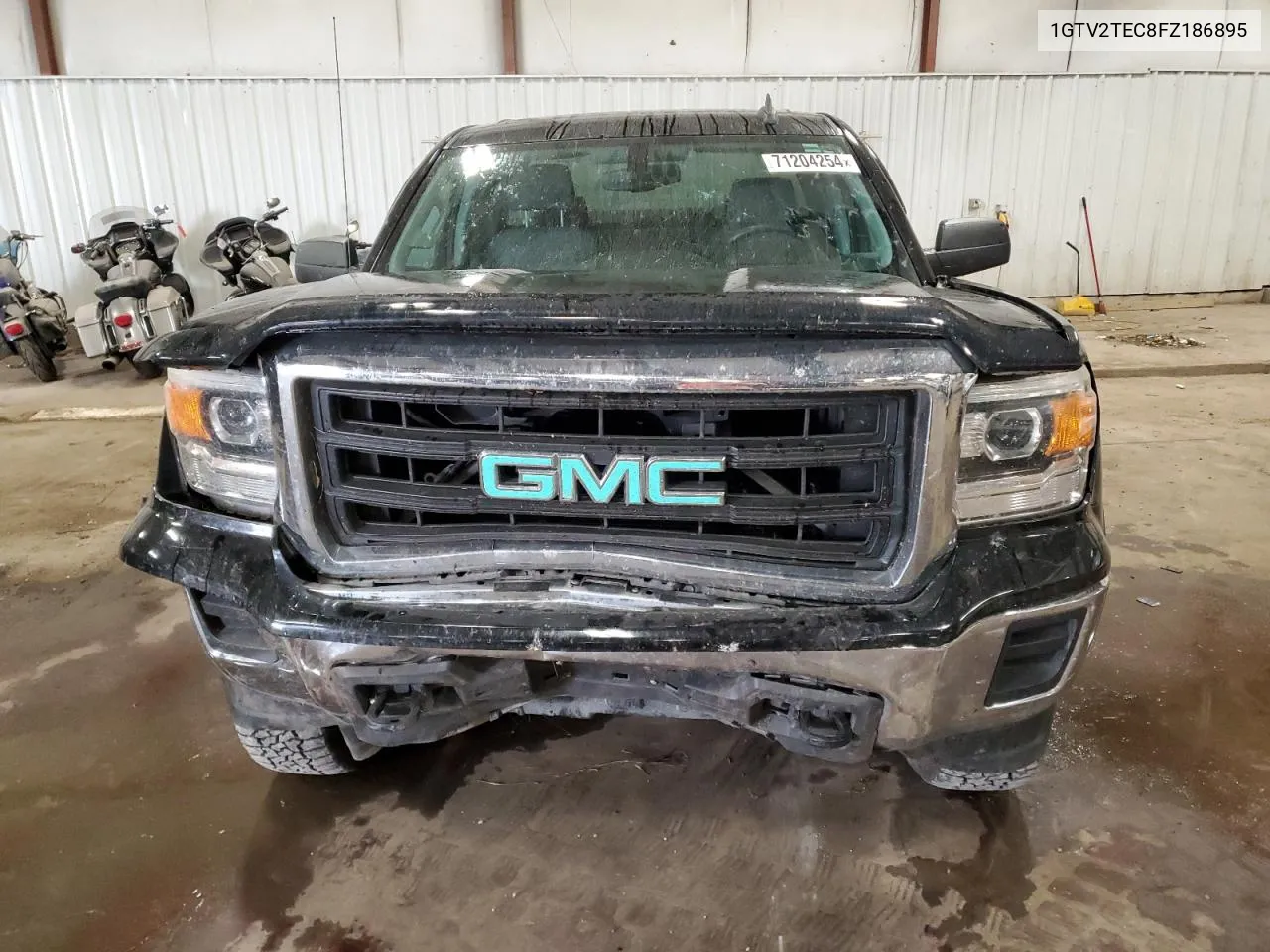 2015 GMC Sierra K1500 VIN: 1GTV2TEC8FZ186895 Lot: 71204254