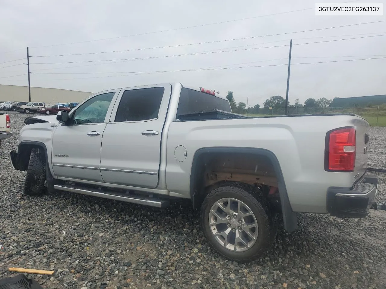 2015 GMC Sierra K1500 Slt VIN: 3GTU2VEC2FG263137 Lot: 71236374