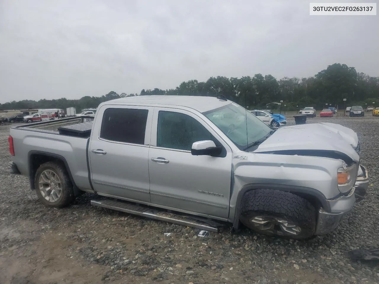 2015 GMC Sierra K1500 Slt VIN: 3GTU2VEC2FG263137 Lot: 71236374