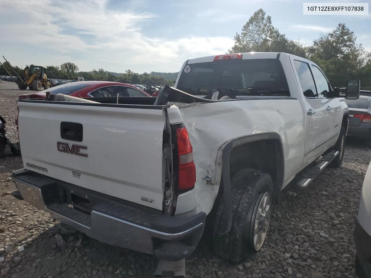 2015 GMC Sierra K2500 Slt VIN: 1GT12ZE8XFF107838 Lot: 71271994