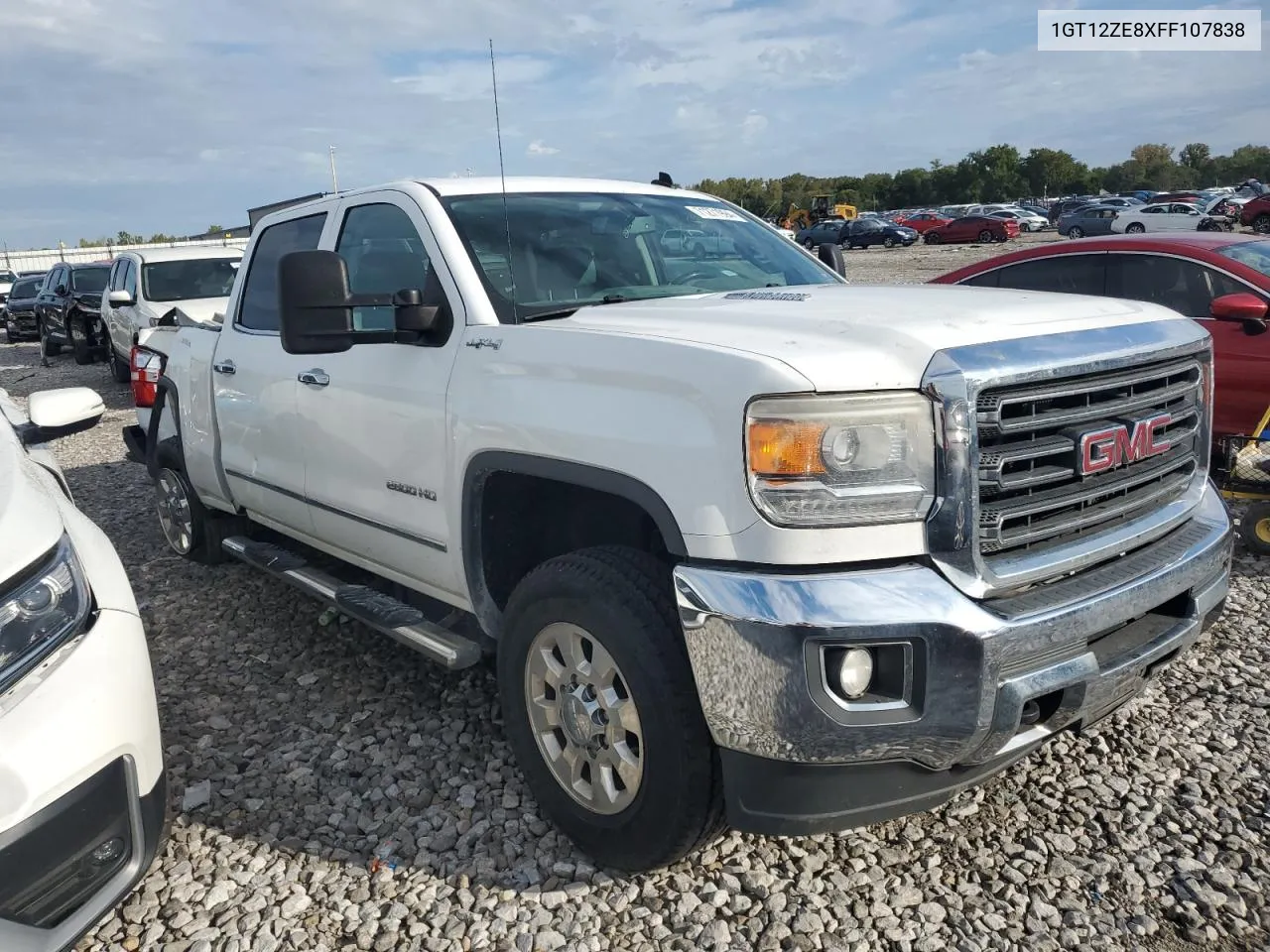 2015 GMC Sierra K2500 Slt VIN: 1GT12ZE8XFF107838 Lot: 71271994