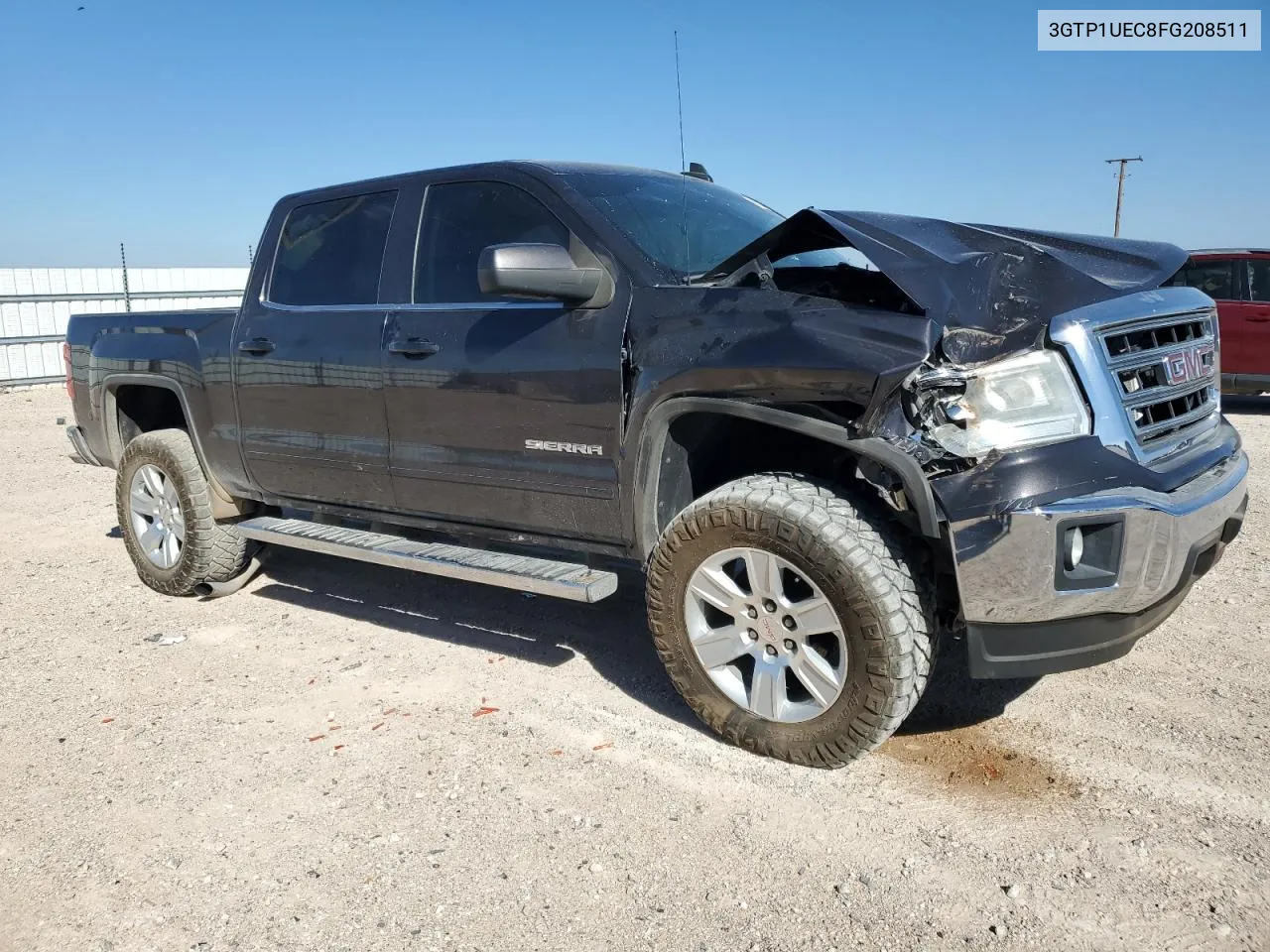 2015 GMC Sierra C1500 Sle VIN: 3GTP1UEC8FG208511 Lot: 71412964