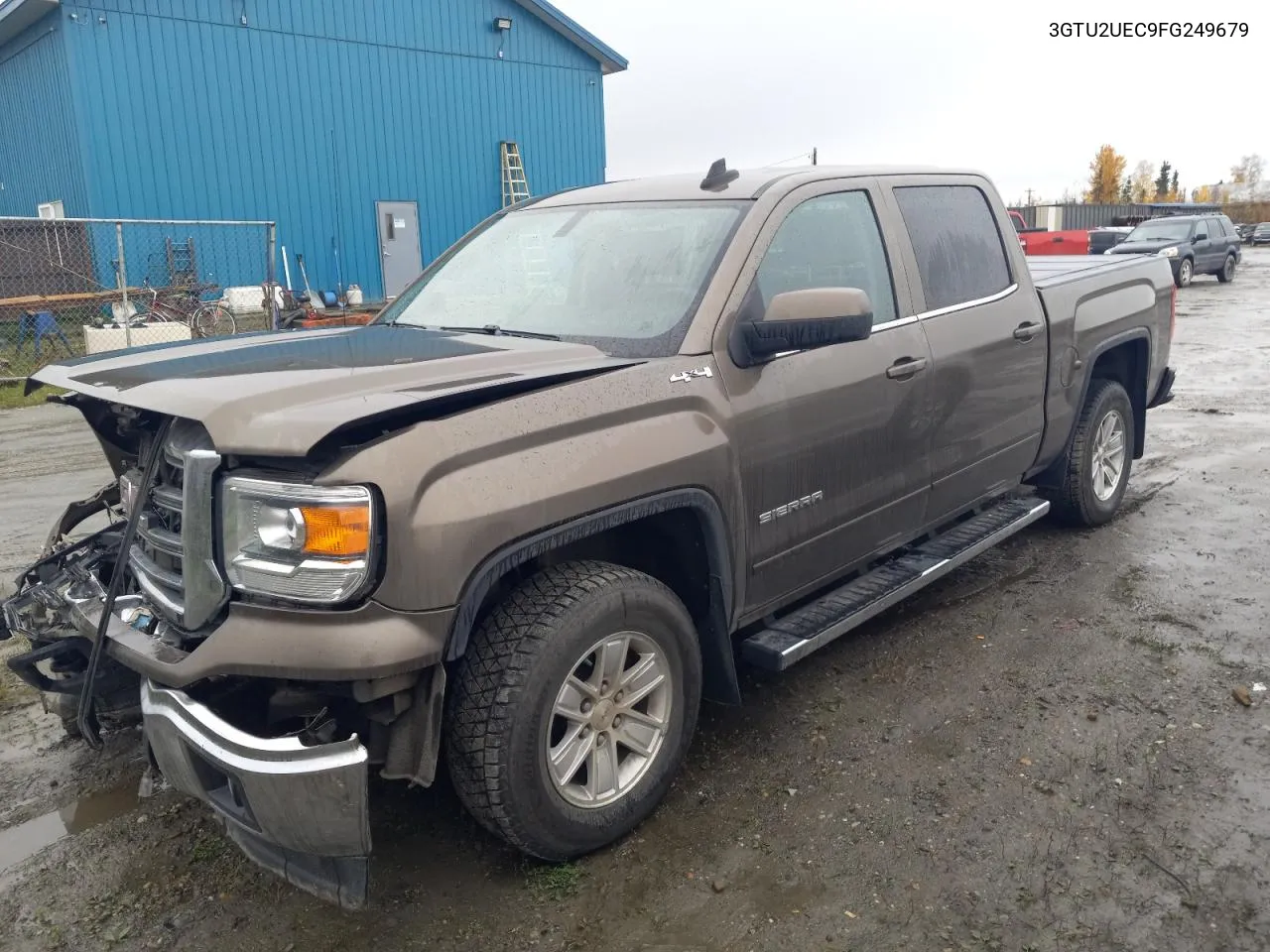 2015 GMC Sierra K1500 Sle VIN: 3GTU2UEC9FG249679 Lot: 71437764