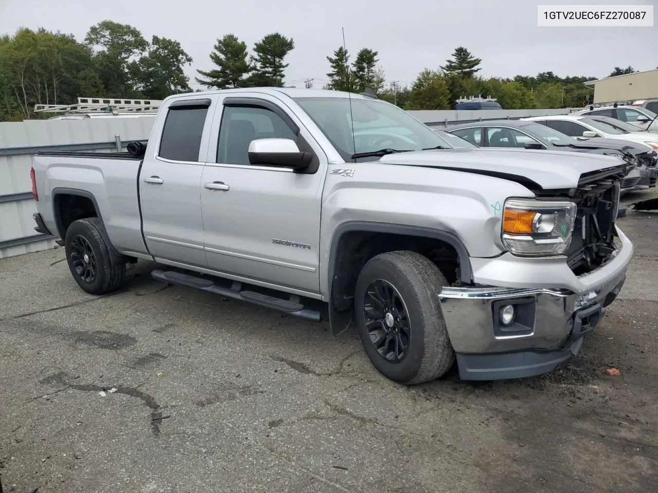 2015 GMC Sierra K1500 Sle VIN: 1GTV2UEC6FZ270087 Lot: 71524754