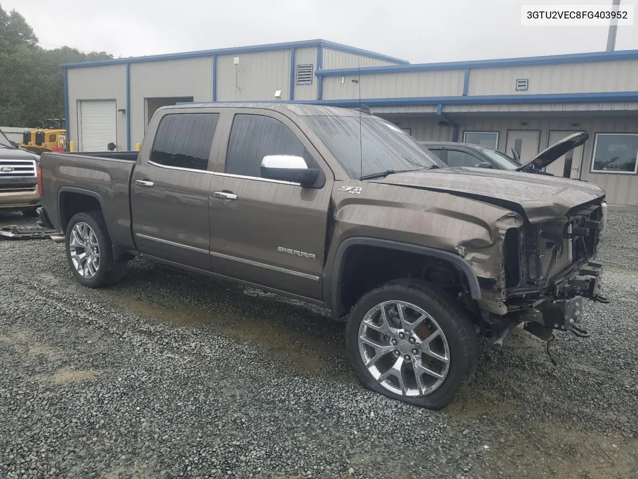 2015 GMC Sierra K1500 Slt VIN: 3GTU2VEC8FG403952 Lot: 71536684