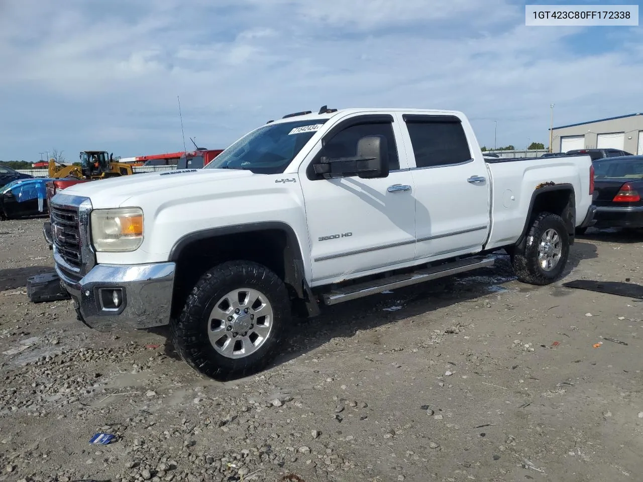 2015 GMC Sierra K3500 Slt VIN: 1GT423C80FF172338 Lot: 71542434