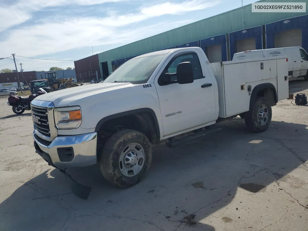 2015 GMC Sierra K2500 Heavy Duty VIN: 1GD02XEG9FZ521890 Lot: 71562654