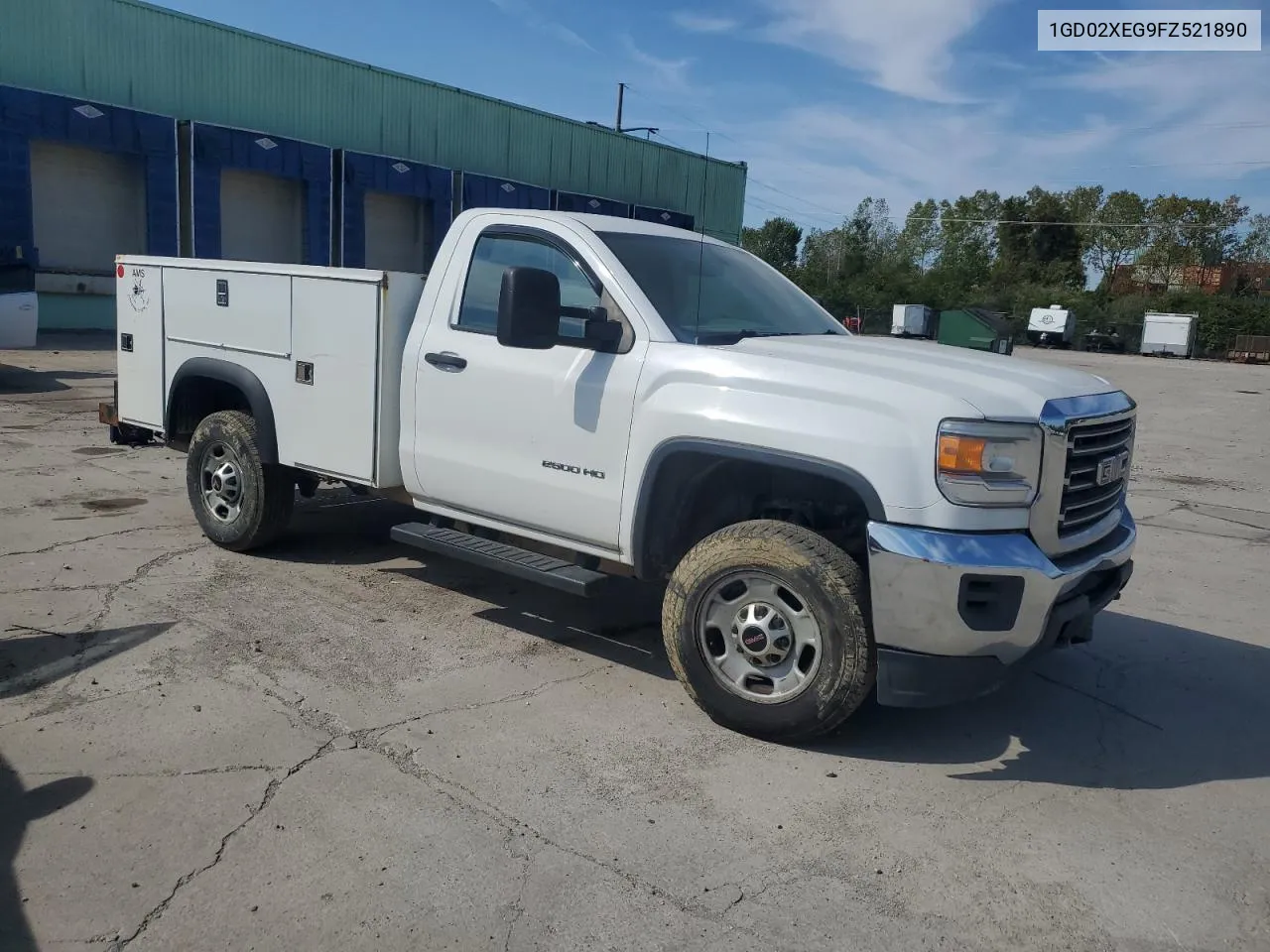 2015 GMC Sierra K2500 Heavy Duty VIN: 1GD02XEG9FZ521890 Lot: 71562654