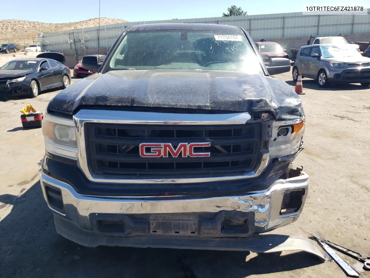 2015 GMC Sierra C1500 VIN: 1GTR1TEC6FZ421878 Lot: 71734744