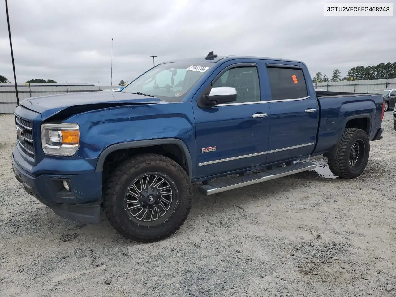 2015 GMC Sierra K1500 Slt VIN: 3GTU2VEC6FG468248 Lot: 71847744