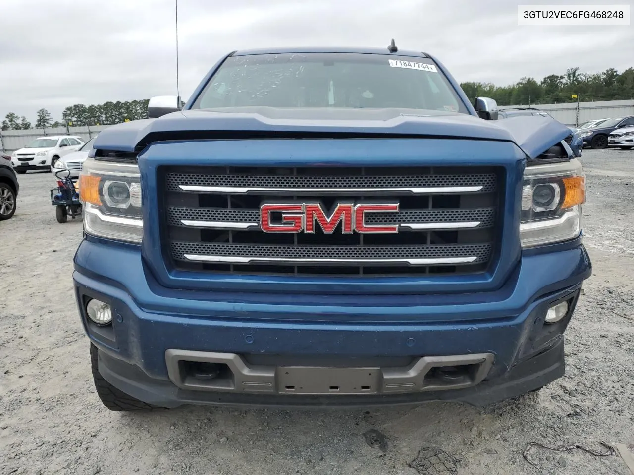 3GTU2VEC6FG468248 2015 GMC Sierra K1500 Slt