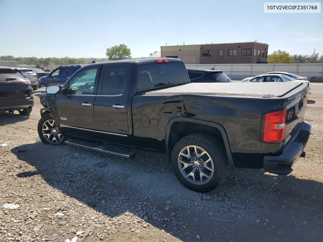 2015 GMC Sierra K1500 Slt VIN: 1GTV2VEC0FZ351768 Lot: 71939394