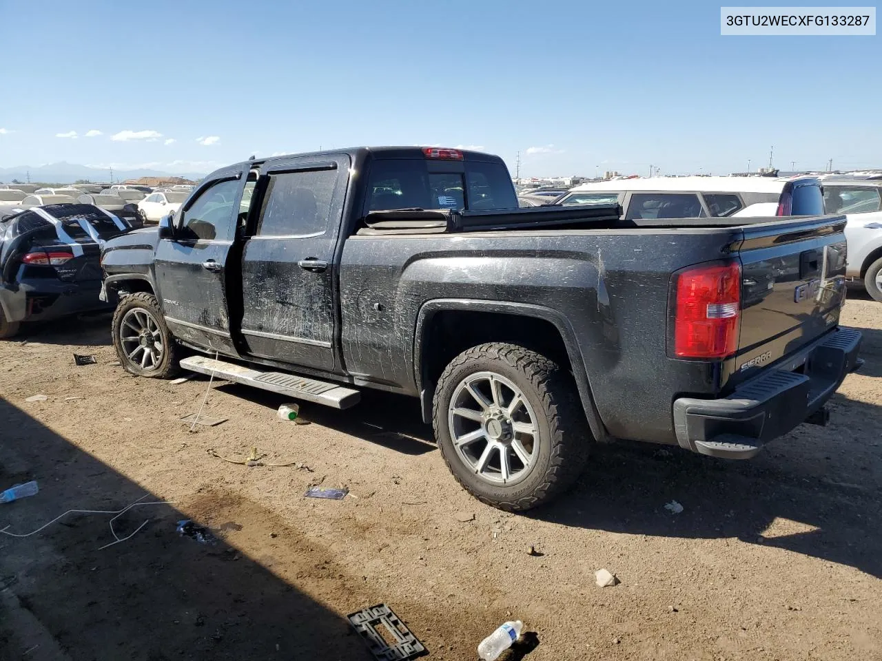 3GTU2WECXFG133287 2015 GMC Sierra K1500 Denali