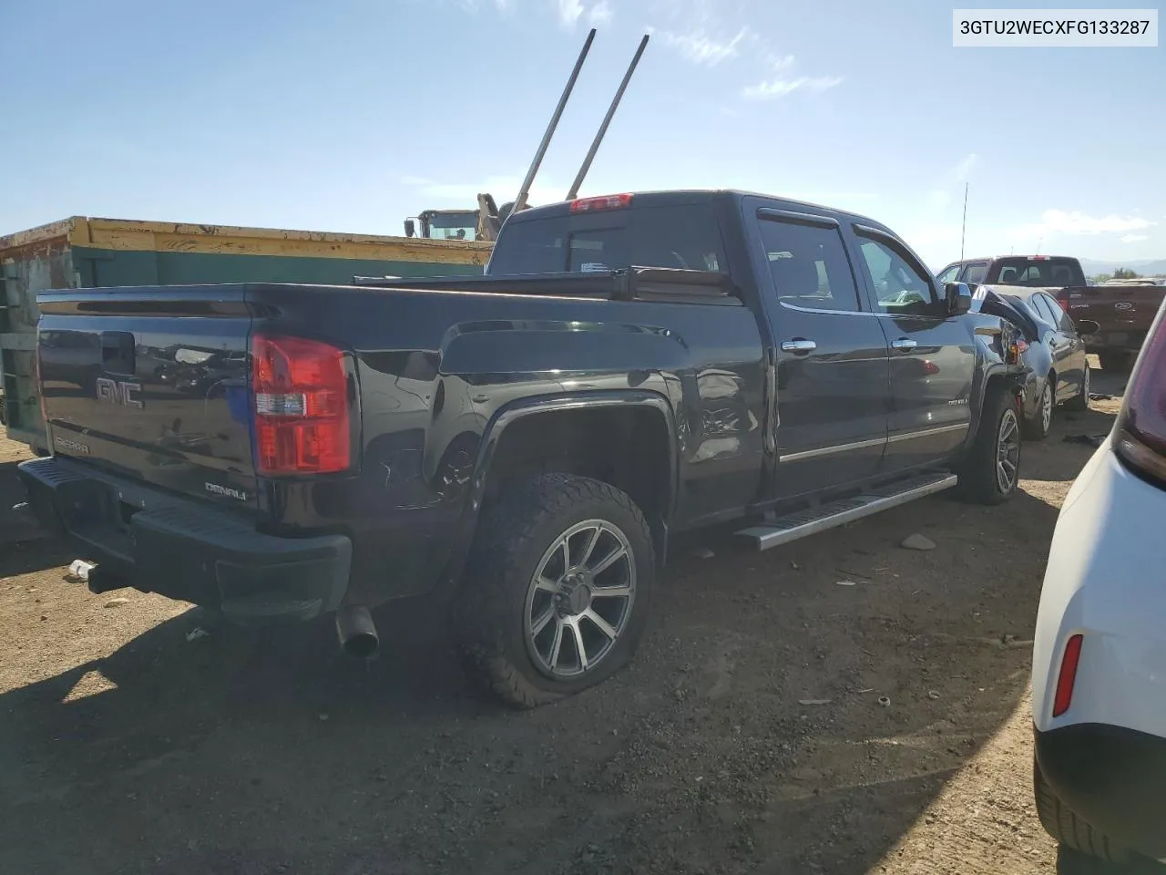 3GTU2WECXFG133287 2015 GMC Sierra K1500 Denali