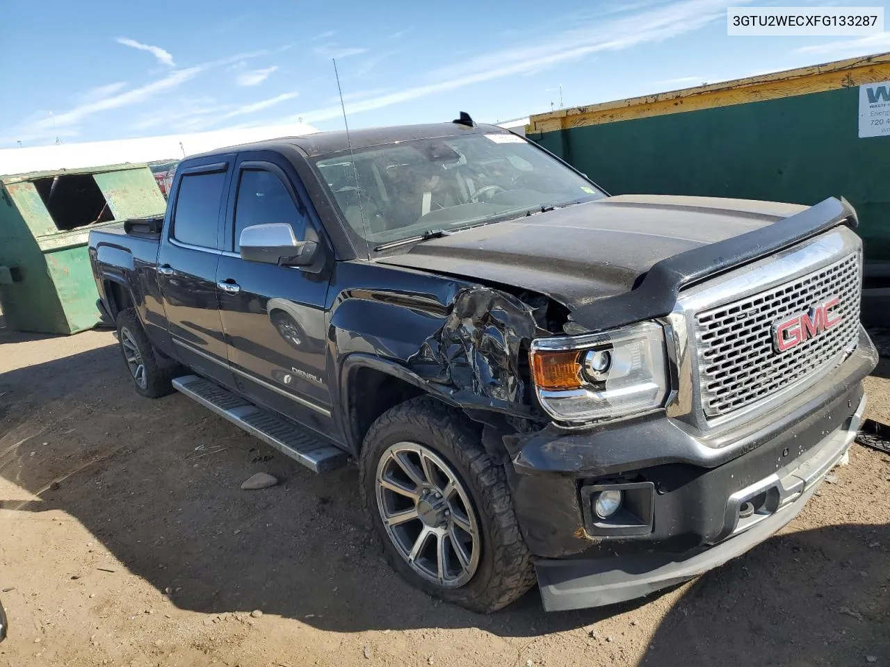 3GTU2WECXFG133287 2015 GMC Sierra K1500 Denali