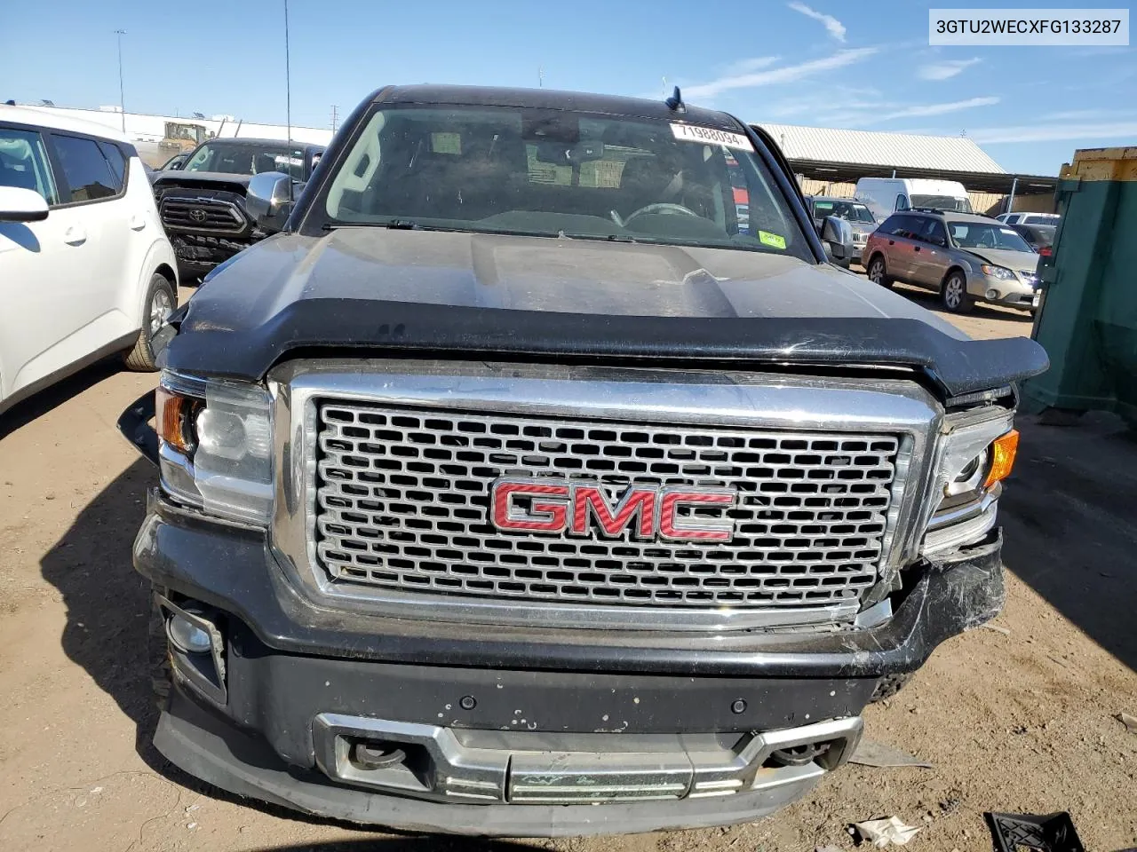 2015 GMC Sierra K1500 Denali VIN: 3GTU2WECXFG133287 Lot: 71988094