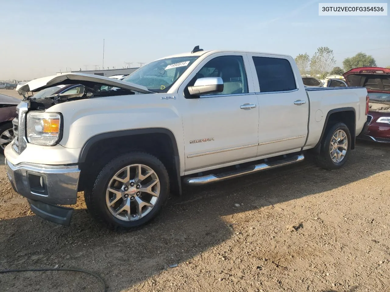 3GTU2VEC0FG354536 2015 GMC Sierra K1500 Slt