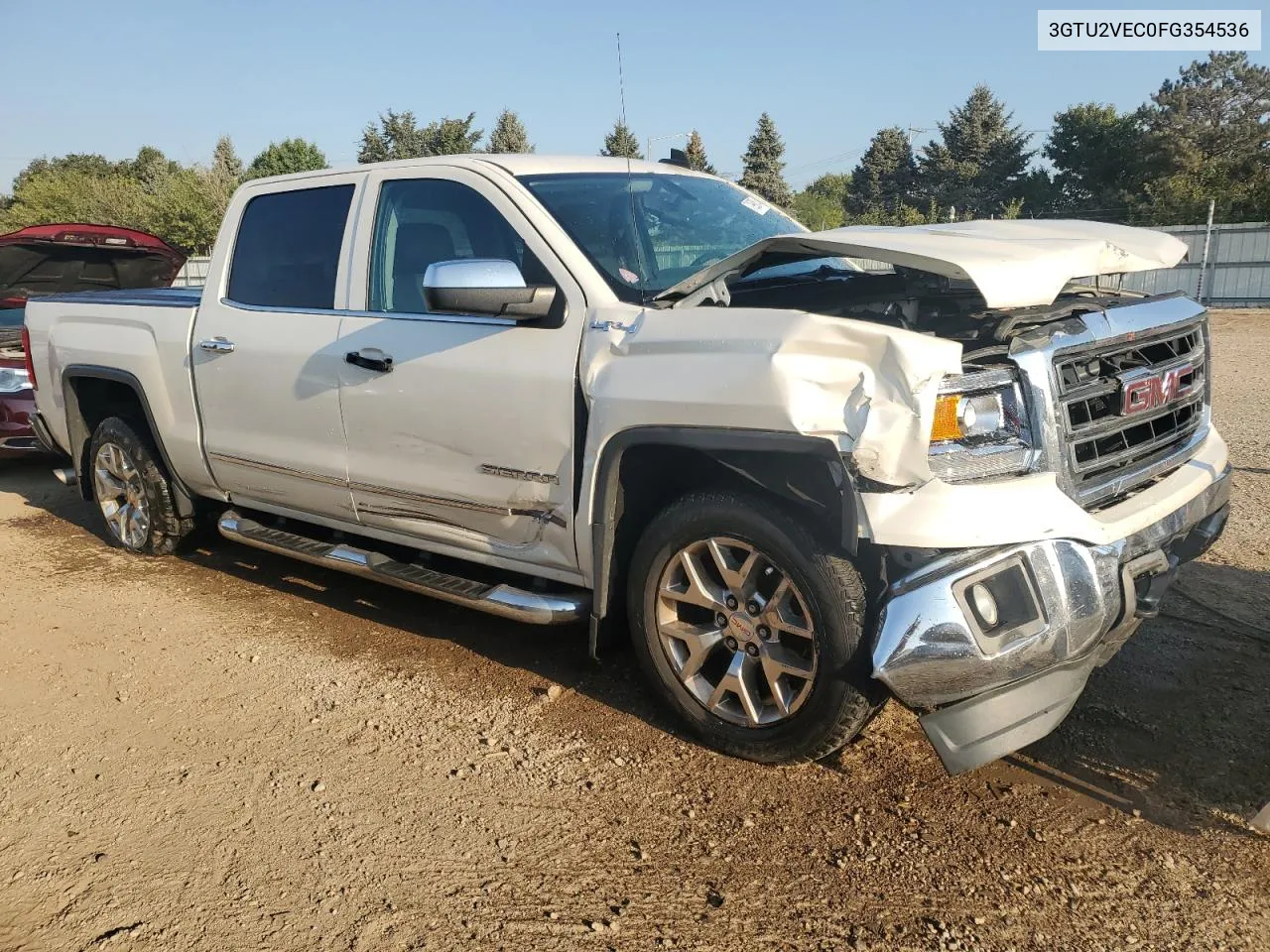 2015 GMC Sierra K1500 Slt VIN: 3GTU2VEC0FG354536 Lot: 71990614