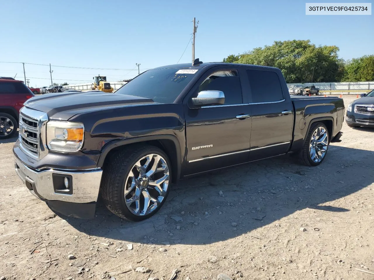 2015 GMC Sierra C1500 Slt VIN: 3GTP1VEC9FG425734 Lot: 72014814