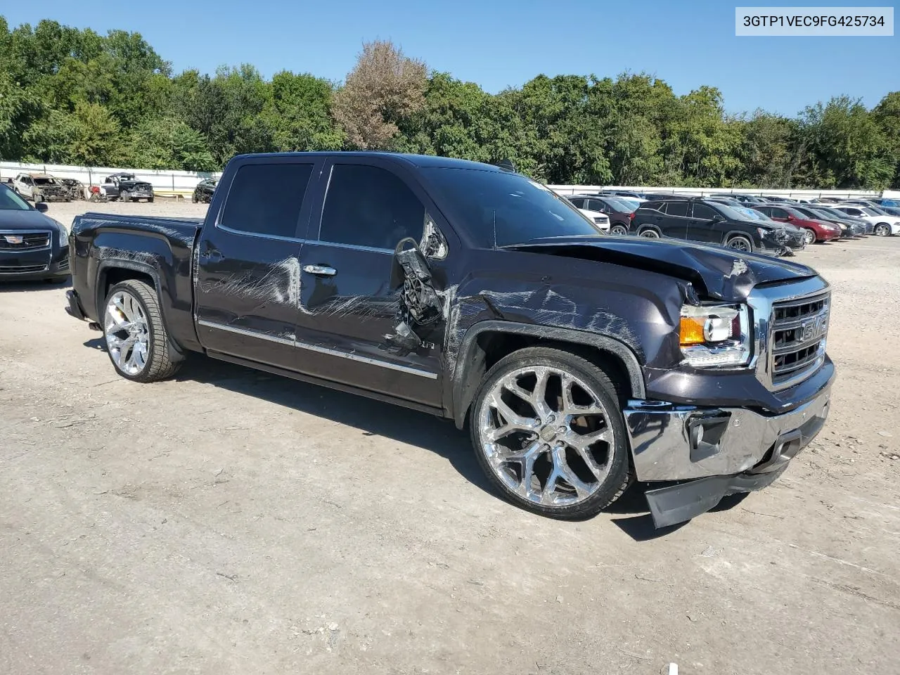 2015 GMC Sierra C1500 Slt VIN: 3GTP1VEC9FG425734 Lot: 72014814