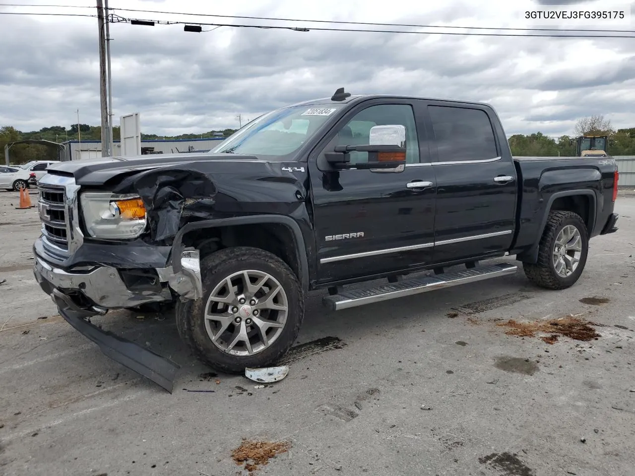 2015 GMC Sierra K1500 Slt VIN: 3GTU2VEJ3FG395175 Lot: 72051834