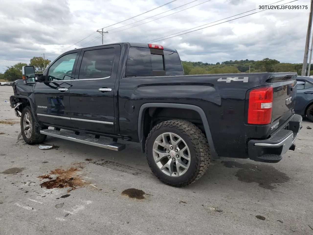 2015 GMC Sierra K1500 Slt VIN: 3GTU2VEJ3FG395175 Lot: 72051834