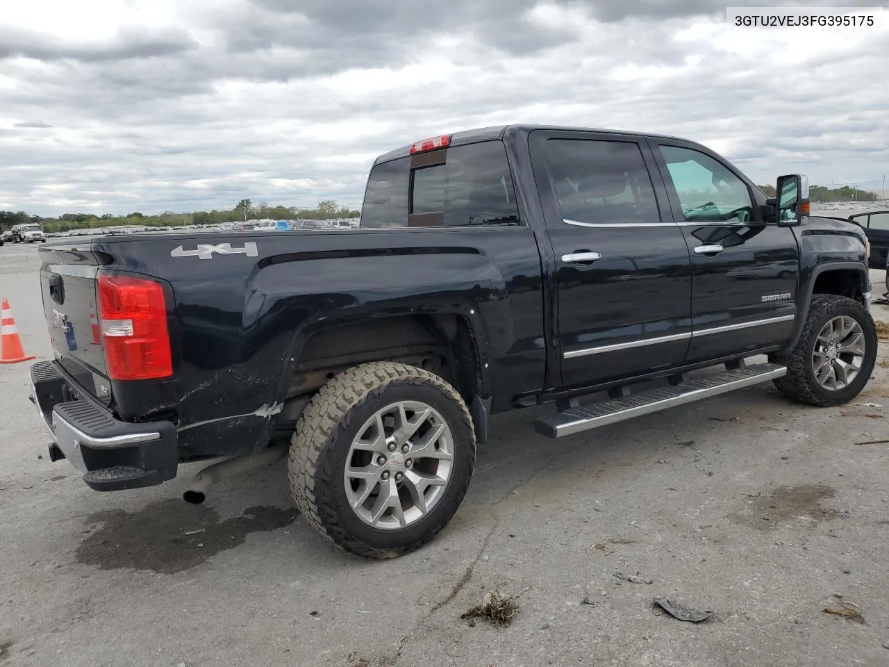 2015 GMC Sierra K1500 Slt VIN: 3GTU2VEJ3FG395175 Lot: 72051834