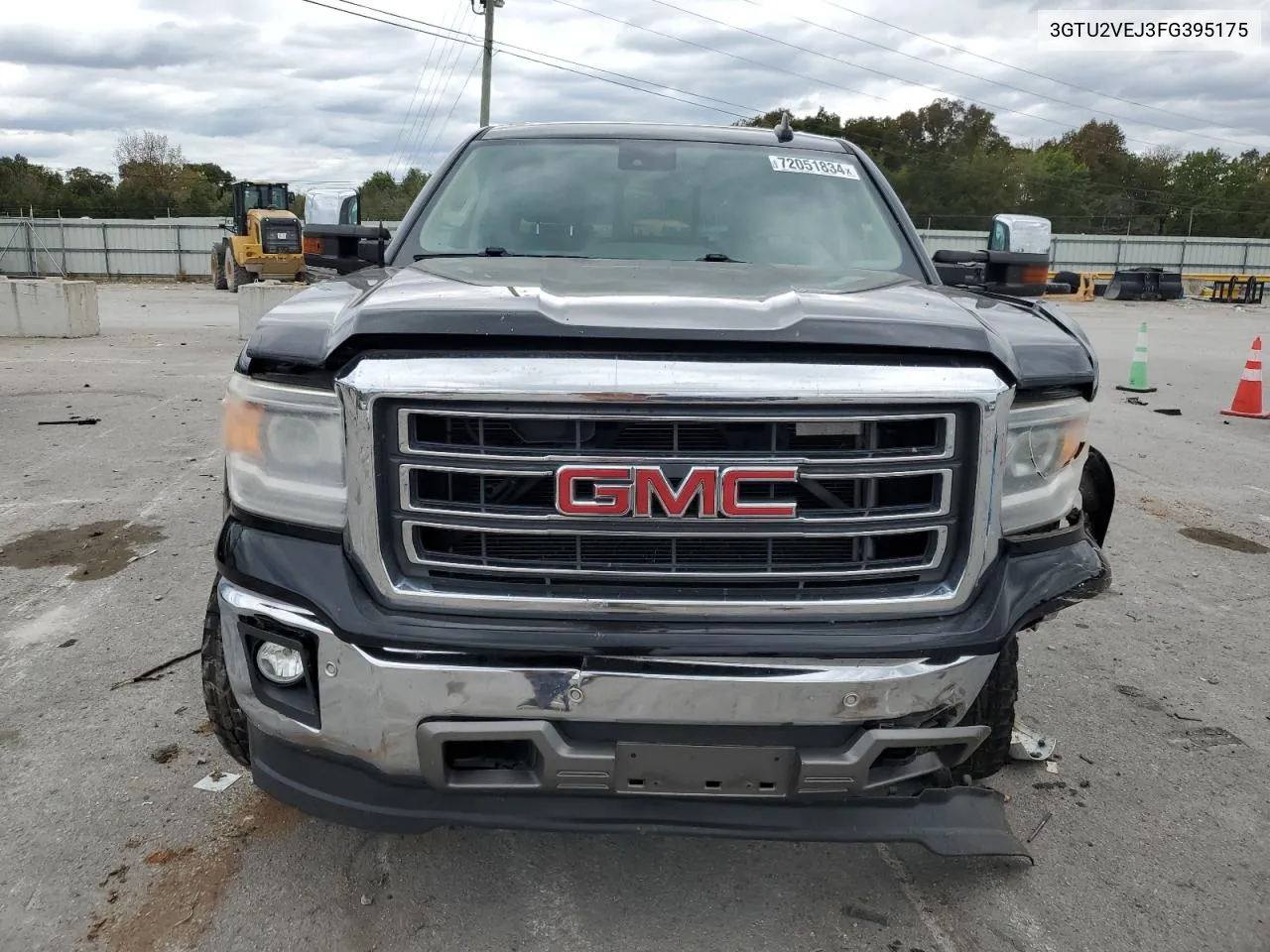 2015 GMC Sierra K1500 Slt VIN: 3GTU2VEJ3FG395175 Lot: 72051834