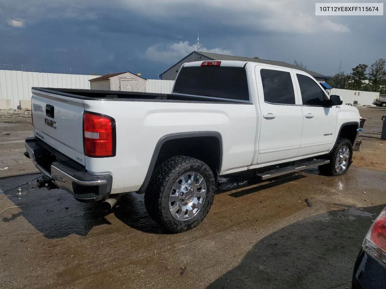 2015 GMC Sierra K2500 Sle VIN: 1GT12YE8XFF115674 Lot: 72054454