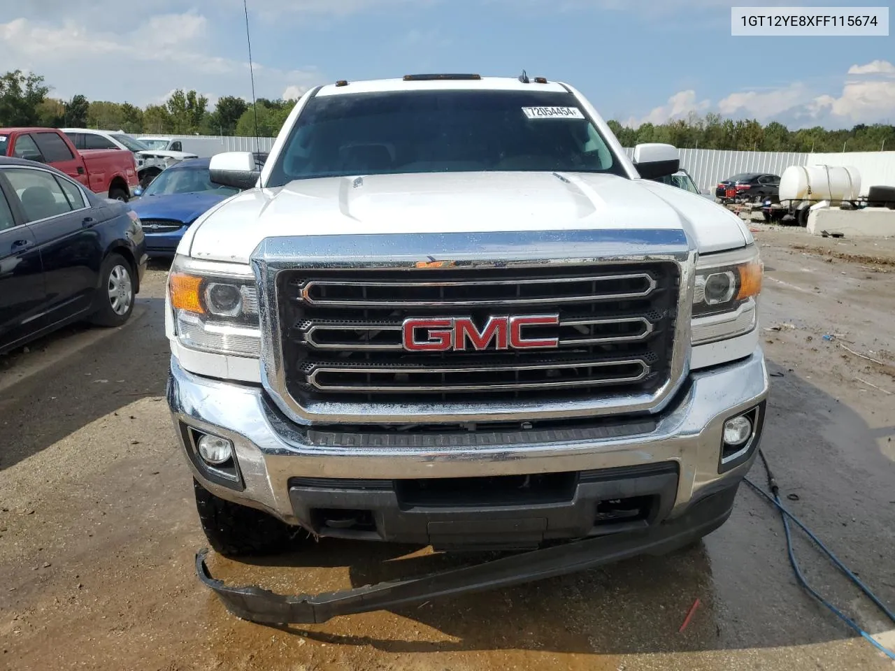 2015 GMC Sierra K2500 Sle VIN: 1GT12YE8XFF115674 Lot: 72054454