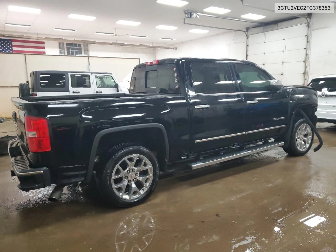 2015 GMC Sierra K1500 Slt VIN: 3GTU2VEC2FG378353 Lot: 72168884