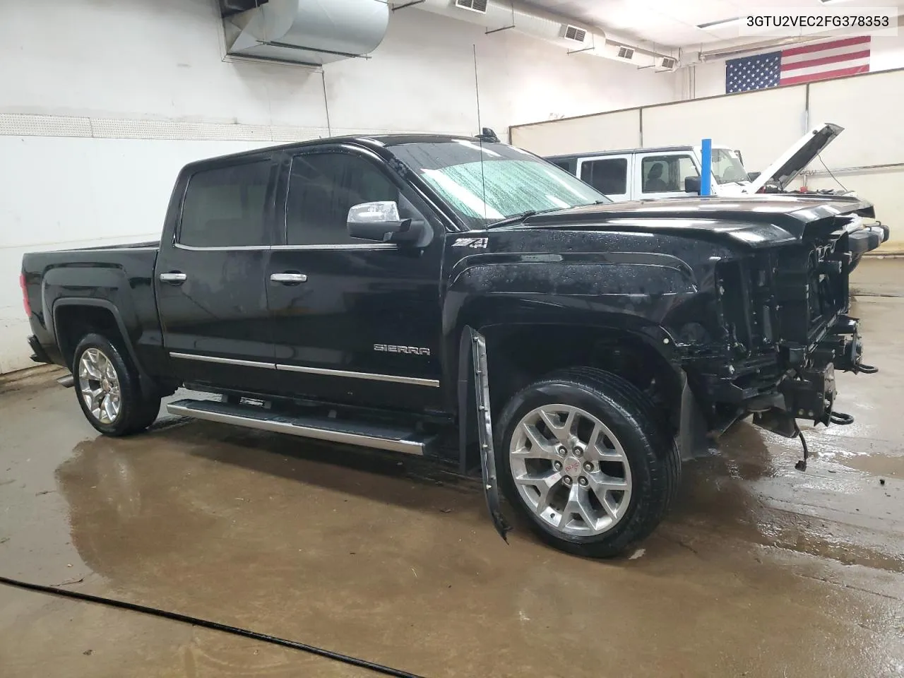 2015 GMC Sierra K1500 Slt VIN: 3GTU2VEC2FG378353 Lot: 72168884