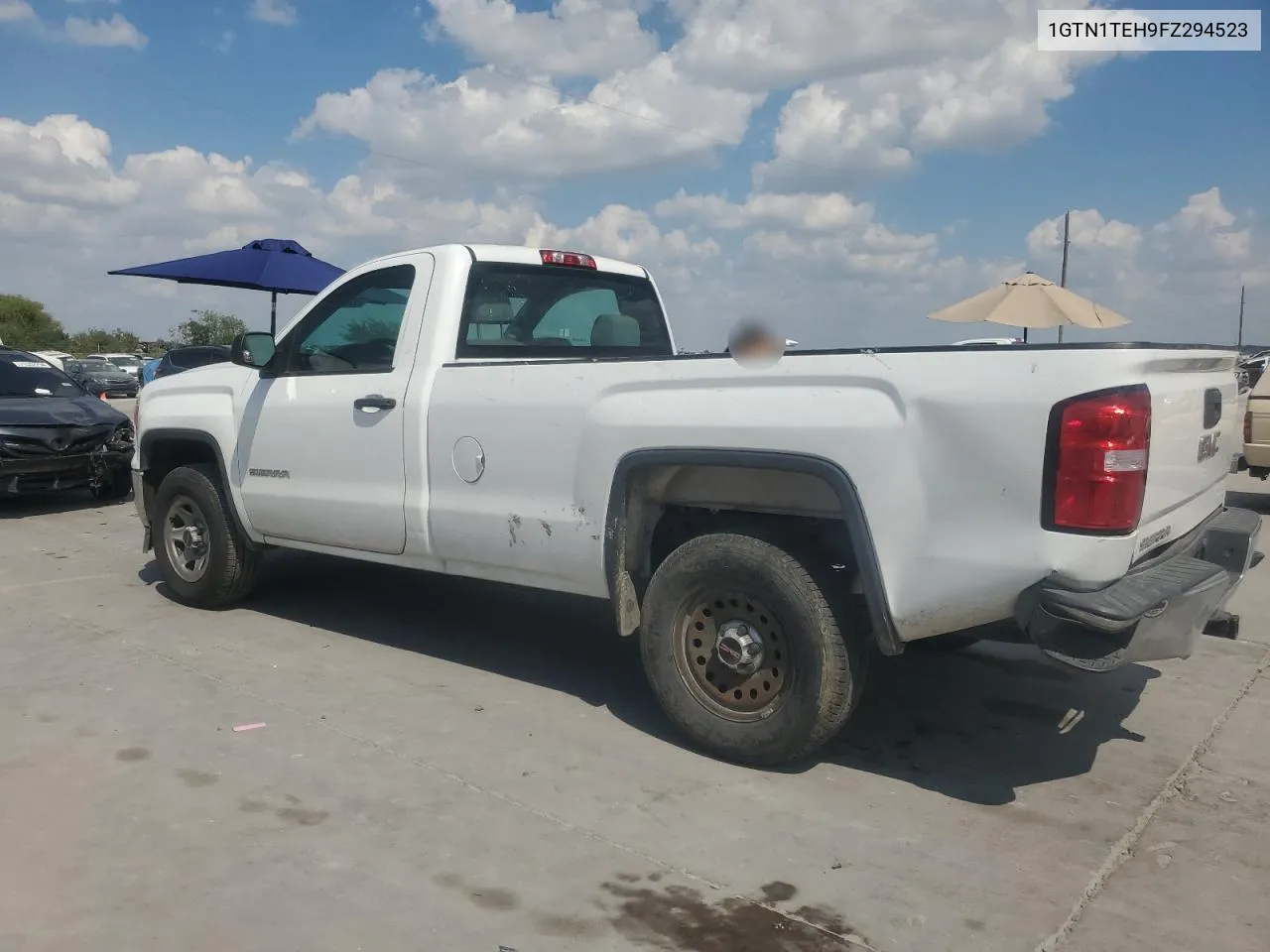 2015 GMC Sierra C1500 VIN: 1GTN1TEH9FZ294523 Lot: 72197054