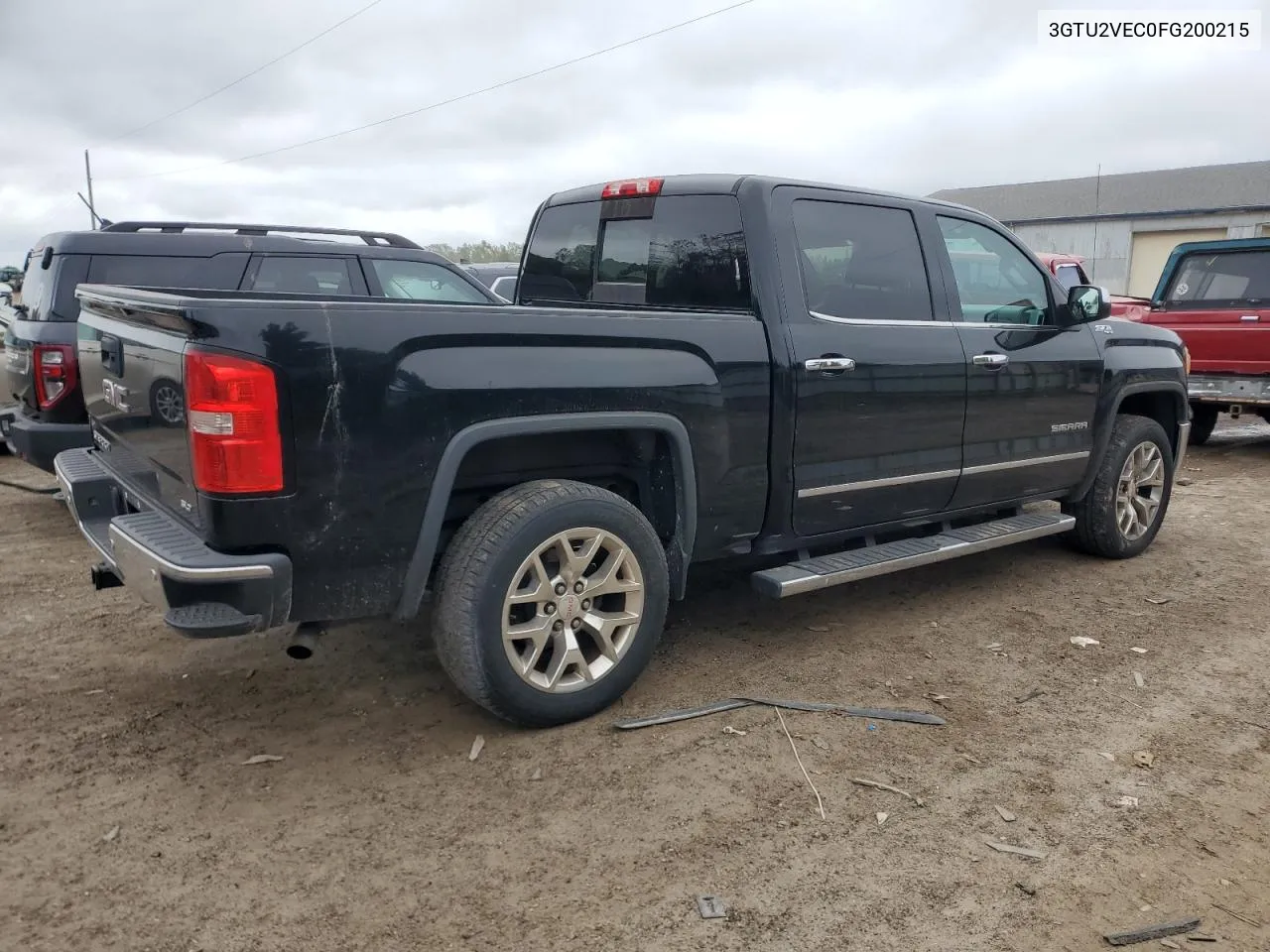 2015 GMC Sierra K1500 Slt VIN: 3GTU2VEC0FG200215 Lot: 72333154