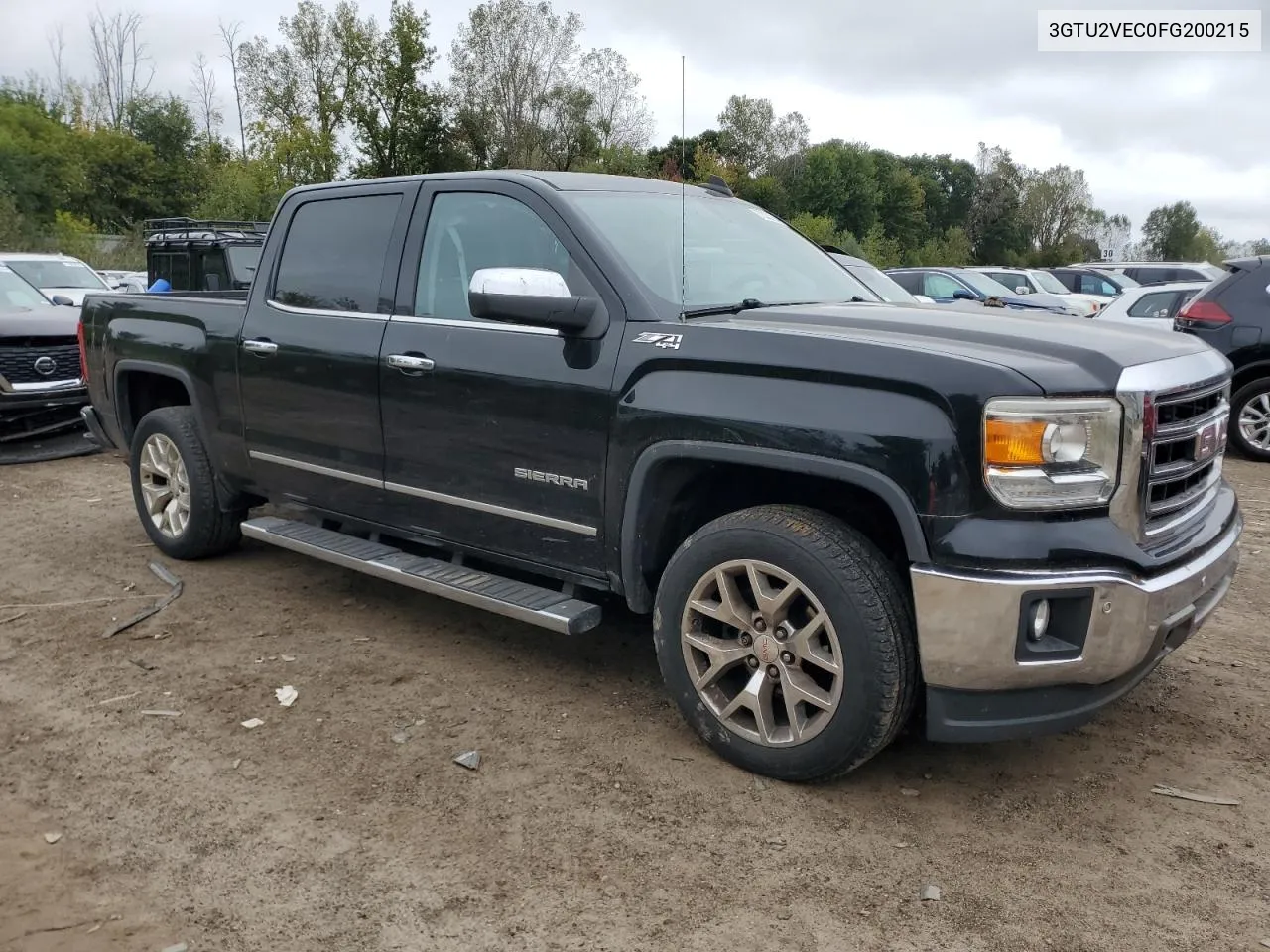 2015 GMC Sierra K1500 Slt VIN: 3GTU2VEC0FG200215 Lot: 72333154