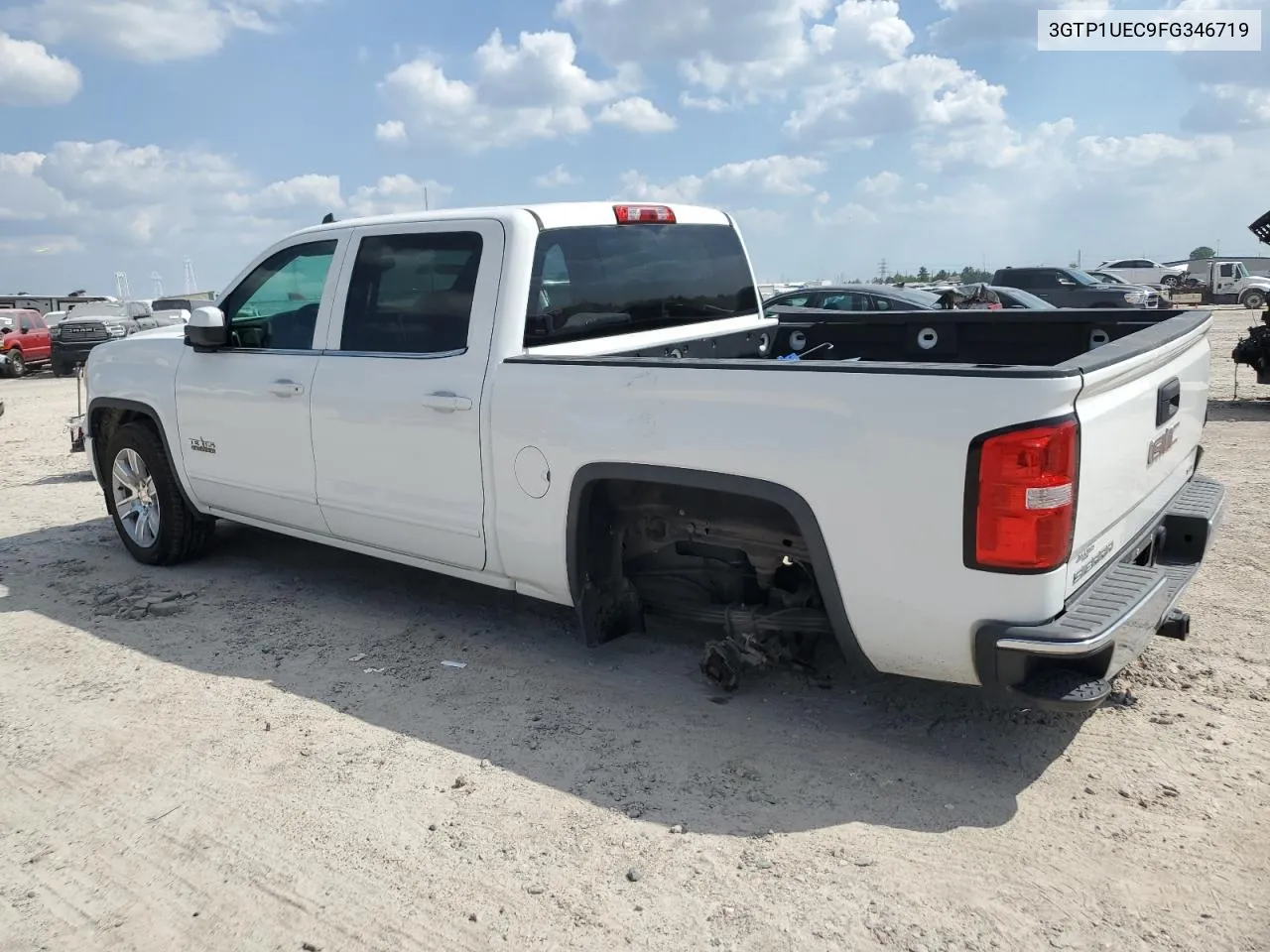 2015 GMC Sierra C1500 Sle VIN: 3GTP1UEC9FG346719 Lot: 72504444