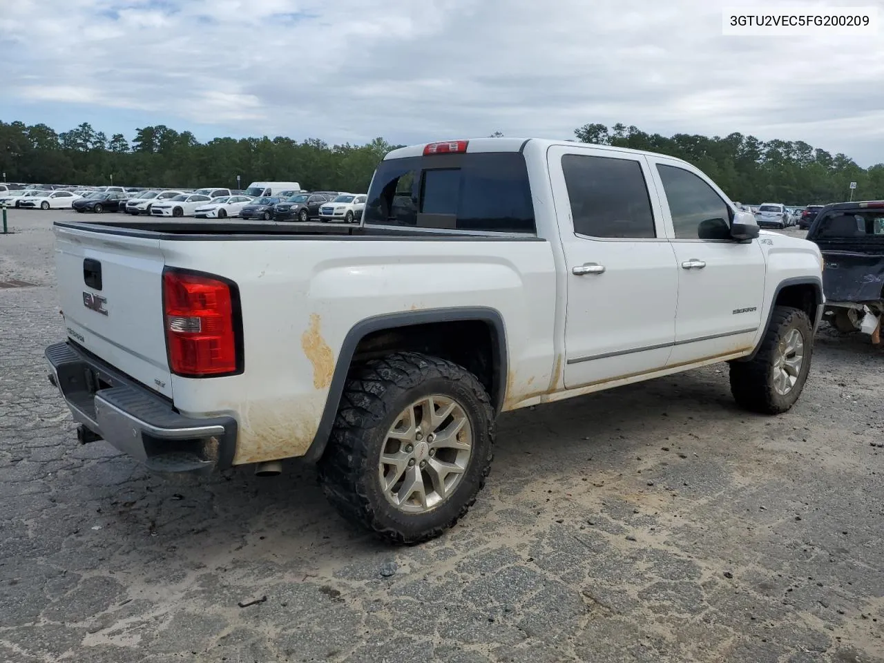 3GTU2VEC5FG200209 2015 GMC Sierra K1500 Slt