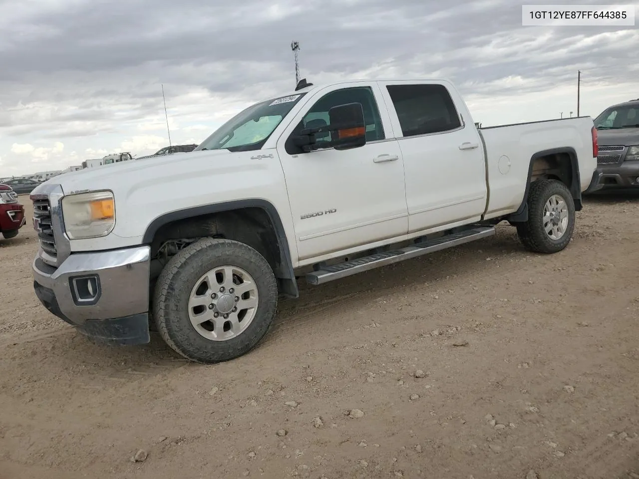 2015 GMC Sierra K2500 Sle VIN: 1GT12YE87FF644385 Lot: 72631294