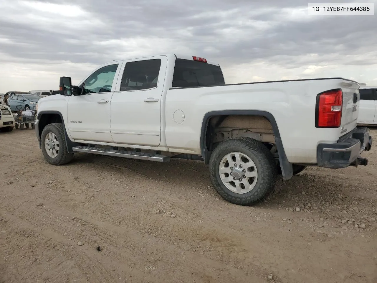 2015 GMC Sierra K2500 Sle VIN: 1GT12YE87FF644385 Lot: 72631294